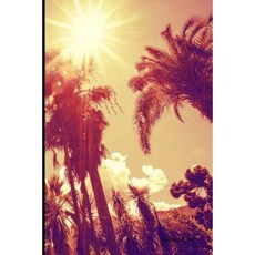 Journal Daily: California Beach Lined Blank Journal Book 6 X 9 200 Pages Paperback, Createspace Independent Publishing Platform