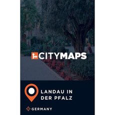 德國德普法爾茨蘭道城市地圖平裝本, Createspace獨立發布平台