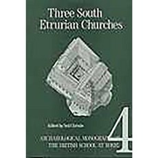 Three South Etrurian Churches Paperback, British School at Rome