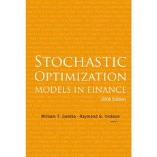 Stochastic Optimization Models in Finance Hardcover, World Scientific Publishing Company