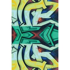 Journal Your Life's Journey: Segment Colorful Graffiti Lined Journal 6 X 9 100 Pages Paperback, Createspace Independent Publishing Platform