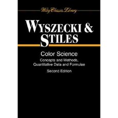 Color Science: Concepts and Methods Quantitative Data and Formulae Paperback, Wiley-Interscience