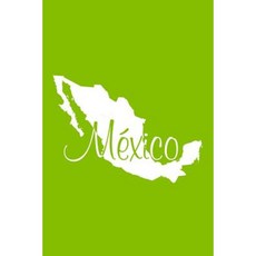 墨西哥 - 檸檬綠空白筆記本：101 頁 6 X 9 日記本平裝平裝本, Createspace獨立發布平台