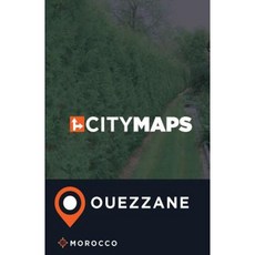 烏埃扎內摩洛哥城市地圖平裝本, Createspace獨立發布平台