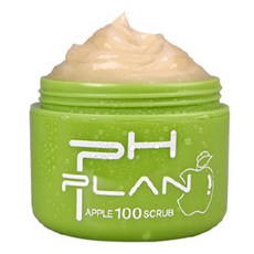 DAYCELL pH PLAN蘋果香去角質磨砂膏, 100ml, 1入