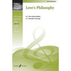 Love's Philosophy: Sab Choral Octavo Paperback, Faber & Faber