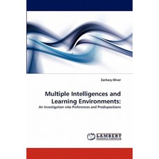 Multiple Intelligences and Learning Environments Paperback, LAP Lambert Academic Publishing
