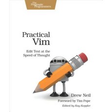 Practical Vim: Edit Text at the Speed of Thought Paperback, Pragmatic Bookshelf