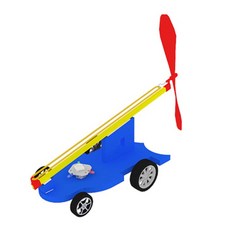 향앤미과학 STEAM 사이언스 EVA 고무동력 슈퍼카 LED형 만들기 키트, 1세트