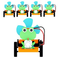 향앤미과학 STEAM 사이언스 LED 왕눈이 풍력자동차 만들기 키트 5p, 1세트