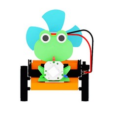 향앤미과학 STEAM 사이언스 LED 왕눈이 풍력자동차 만들기 키트, 1세트