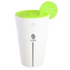 NURIAN USB LED燈迷你加濕器, ULH-001（綠色）