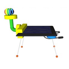 향앤미과학 STEAM 사이언스 화성 탐사 태양광 진동 로봇, 1개