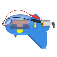 향앤미과학 STEAM 사이언스 LED 진동 비행기 일반형, 1개