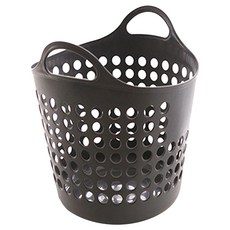 Vivid 多功能手提洗衣籃 L號, 灰色, 1個