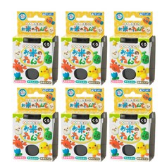 긴초 쌀점토 6p, 검정색, 120g