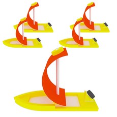 향앤미과학 STEAM 사이언스 2 in 1 바람과 자석으로 가는 돛단배 과학 교구, 5개입