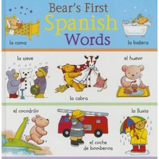 Bear's First Spanish Words Hardcover, B Small Publishing