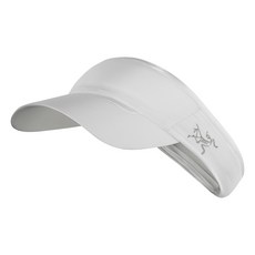 아크테릭스 카부스 바이저 남성용 등산모자, WHITE