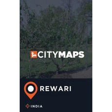 印度 Rewari 城市地圖平裝本, Createspace獨立發布平台