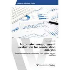 Automated Measurement Evaluation for Combustion Analysis Paperback, AV Akademikerverlag