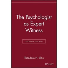 The Psychologist as Expert Witness Paperback, Wiley