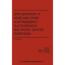 Sixth Quantum 1/F Noise and Other Low Frequency Fluctuations in Electronic Devices Symposium Hardcover, American Institute of Physics