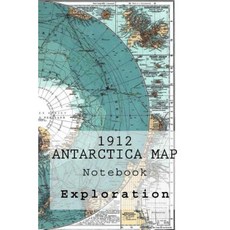 1912 年南極地圖：筆記本平裝本, Createspace獨立發布平台