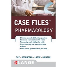 Case Files: Pharmacology Paperback, McGraw-Hill Medical Publishing