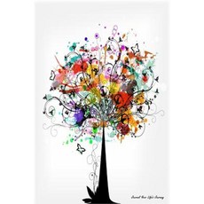 Journal Your Life's Journey: Tree Vector Journal Lined Journal 6 X 9 100 Pages Paperback, Createspace Independent Publishing Platform