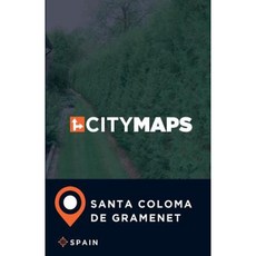 西班牙聖科洛馬德格拉梅內城市地圖平裝本, Createspace獨立發布平台