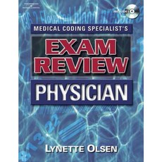Medical Coding Specialist's Exam Review Physician (Book Only) Paperback, Cengage Learning