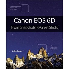 Canon EOS 6D Paperback, Peachpit Press