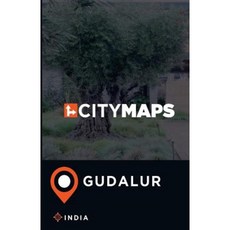 印度古達洛爾城市地圖平裝本, Createspace獨立發布平台