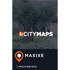 莫三比克 Maxixe 城市地圖平裝本, Createspace獨立發布平台
