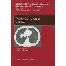 Update on Surgical and Endoscopic Management of Emphysema Hardcover, Saunders