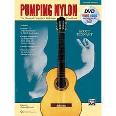 Pumping Nylon: The Classical Guitarist's Technique Handbook Book DVD & Online Audio & Video Paperback, Alfred Music
