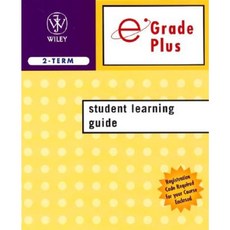 Egrade Plus 2 Semester Student Learning Guide T/A Cutnell 6th Edition and Halliday 7th Edition Paperback, John Wiley & Sons