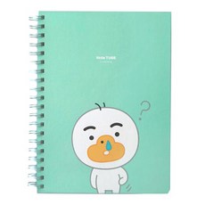 카카오프렌즈 리틀프렌즈 인덱스 스프링 노트 L, 리틀 튜브, 1개