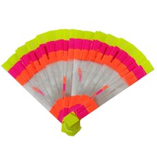 재미존 3000 불빛 낙하산 날개 100p, 혼합 색상