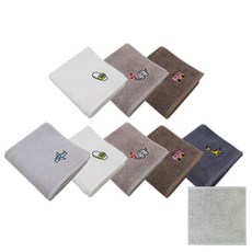 송월타월 캐릭터키즈40 세면타월 8p 랜덤 발송 + 리본핸드타월, 1세트