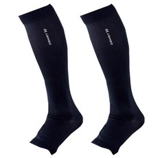 잠스트 카프 앤 앵클 슬리브 종아리 서포터, 블랙, 1개