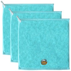 Moohan Towel Kakao Friends廚房毛巾, Blue (Tube), 3入