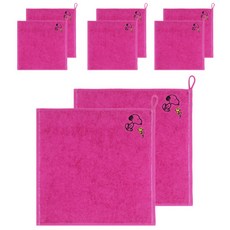 Songwol 松月 史努比線條掛式擦手巾, 經常, 8個