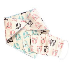 드레스하우스 유아동용 부엉이 입체 마스크 + 양면 스카프빕