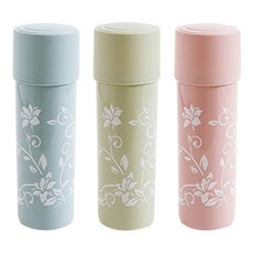 THE ZAKKA Simple Flower 牙刷盒 3p 套組, 隨機發貨（Y217LBBT144）, 1套