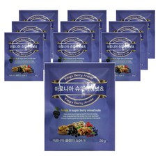 보너츠 아로니아 슈퍼베리넛츠, 20g, 10개