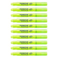 Staedtler textsurfer 凝膠固體熒光筆 264, 黃色, 10個
