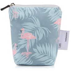 bebenew 雙面防水育兒藥袋, 紅鶴款