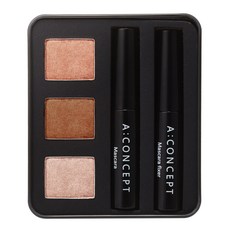 眼影睫毛膏組合, Delight Coral, Soft Brown, Moonlight Pearl, 1個